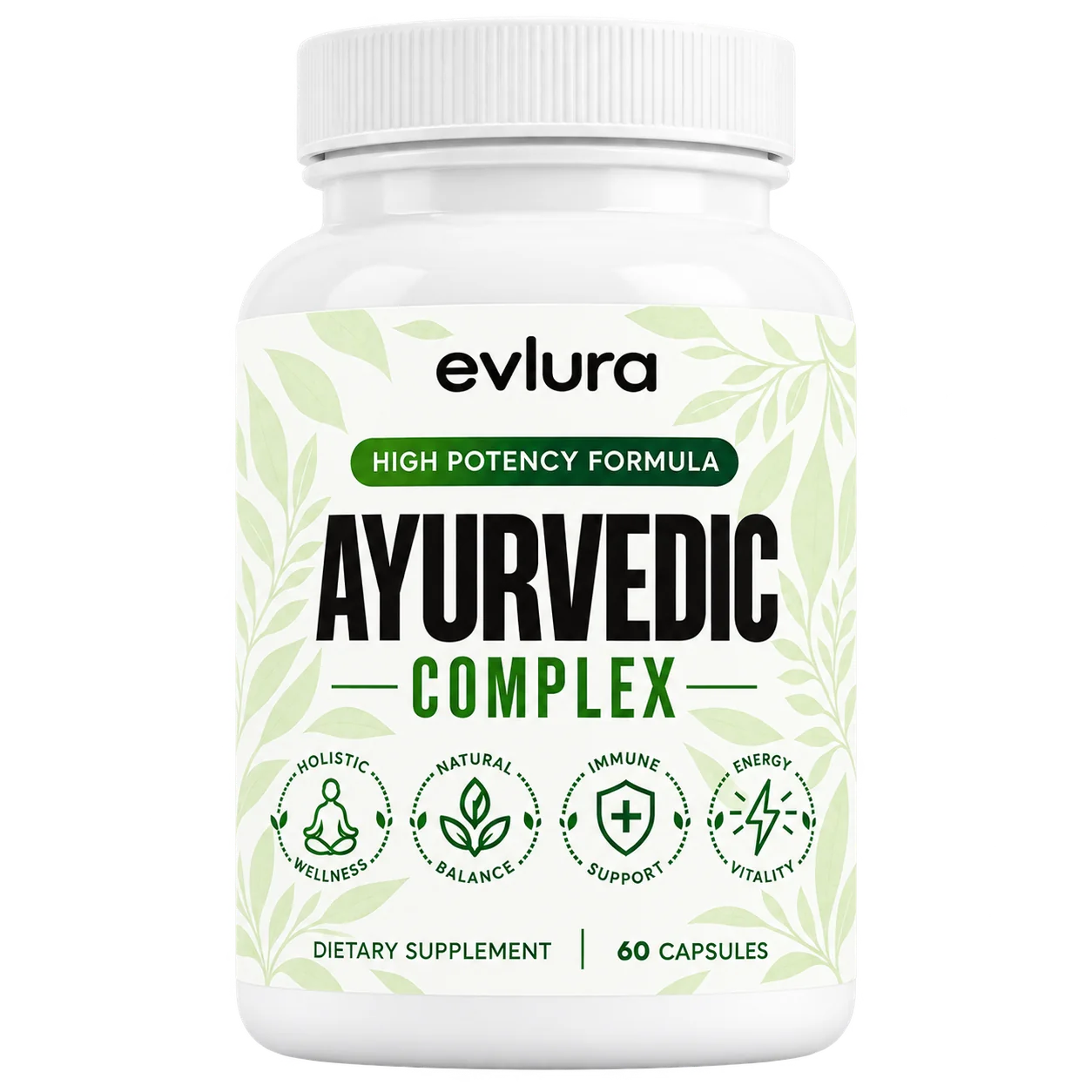 Evlura Ayurvedic Complex bottle